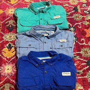 3 Magellan fishing shirts (YXL)